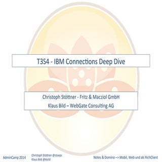 AdminCamp 14 - IBM Connections Deep...