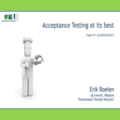'Acceptance Testing' by Erik Boelen