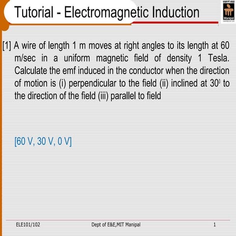 T4   magnetic induction