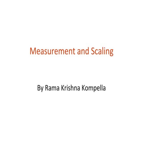 T4 measurement and scaling