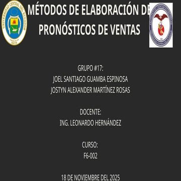 T5-TIPOS DE PRONÓSTICOS DE VENTAS-GRUPO #17-F6-002.pptx