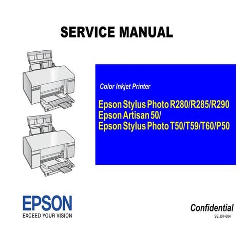 T50 manual de servicio