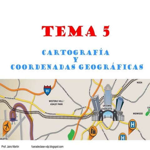Mapas y coordenadas 1ESO
