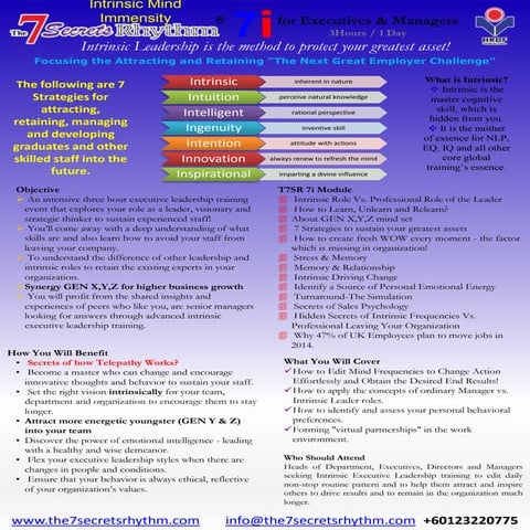 The 7 Secrets Rhythm 7i Workshop