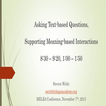 Wicht_asking text based questions - supporting meaning-based conversations
