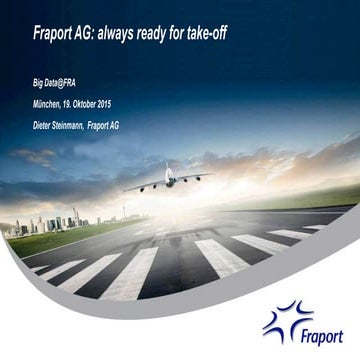 Pivotal Digital Transformation Forum: Fraport AG