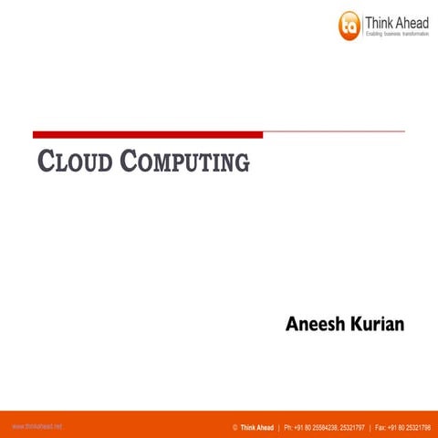 CLOUD COMPUTING