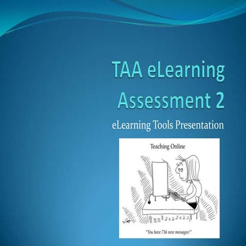 TAA E Learning Assessment 2