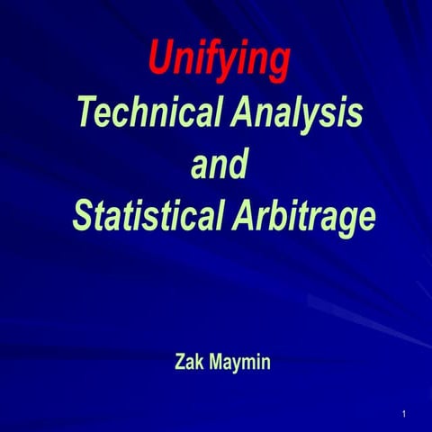 Unifying Technical Analysis and Statistical Arbitrage
