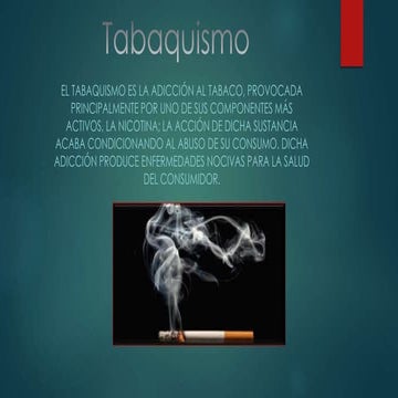 Tabaquismo derian