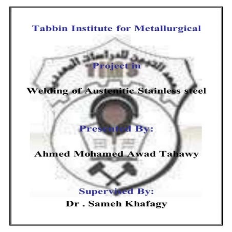 Tabbin institute for metallurgical 