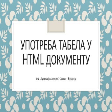 Veta | PPT
