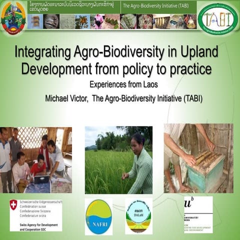 role of biotechnology in agriculture | PPTX