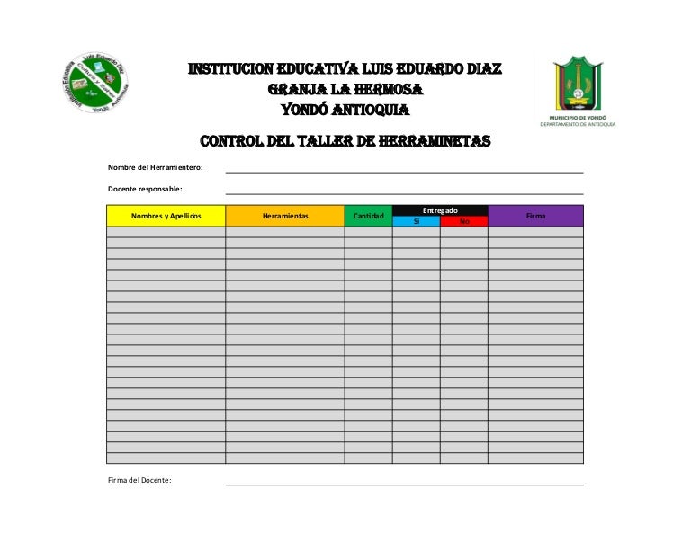 Tabla de informatica