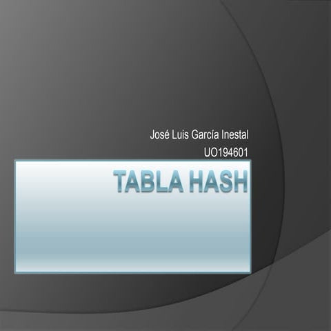 Tabla hash UO194601
