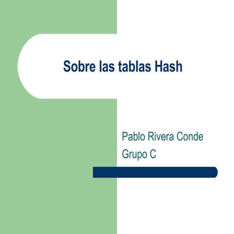 FuncióN Hash | PPS