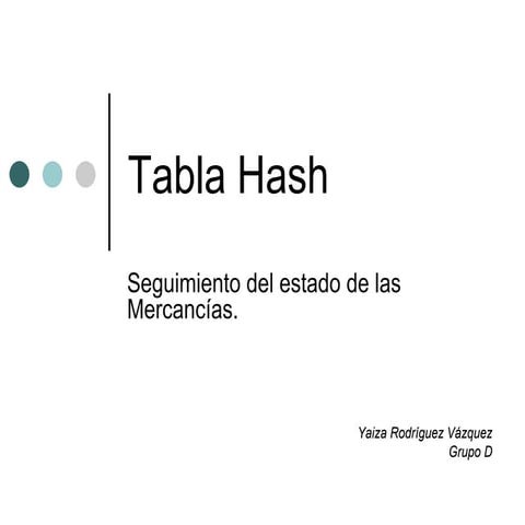 Tablas Hash (Yaiza Rodríguez Vazquez)