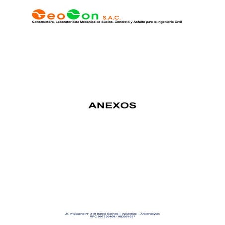 Tablas para capacidad portante