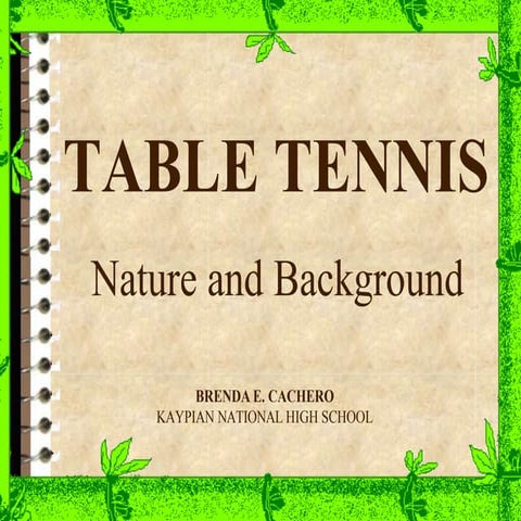 Table...........................................................................