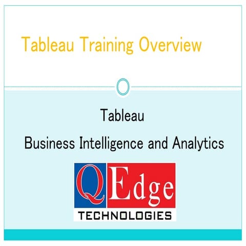 Tableau Data Connections