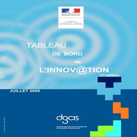 Tableau De Bord Innovation 2009