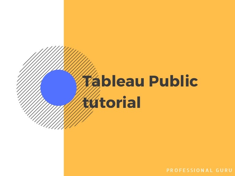 tableau public tutorial pdf tableau public tutorial pdf