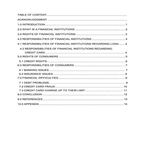 Table of content erna 2