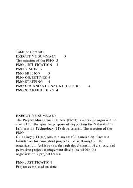 How to set up a project management office (PMO) | PPT