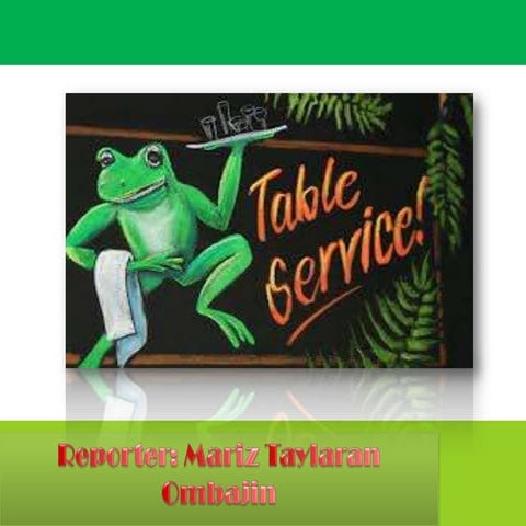 Table service