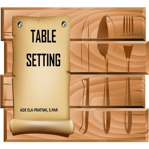 Table set up