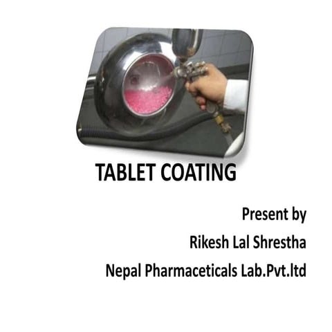 Tablet coating