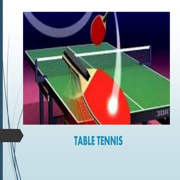 Table tennis