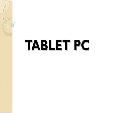 Tablet pc