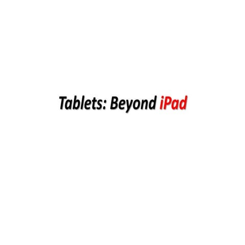 Tablets