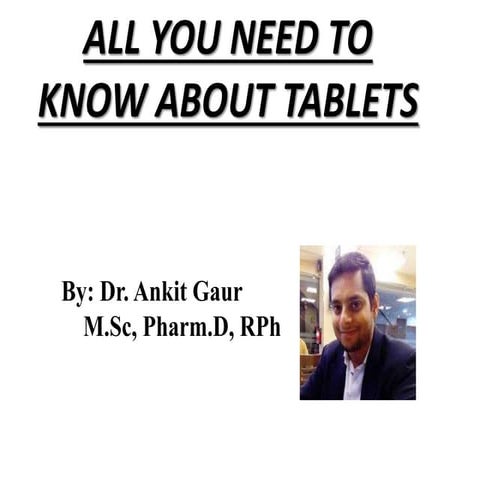 All you need to know about Tablets