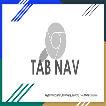 TabNav mvp#1 preso | PDF
