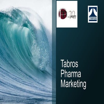 Marketing of a pharma (Basic) | PPTX