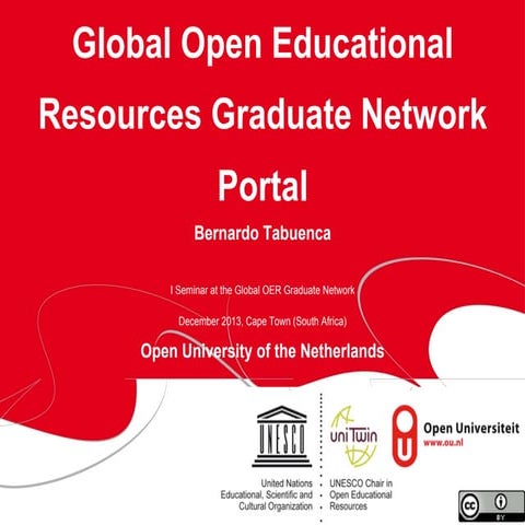 Global Open Educational Resources Graduate Network Portal