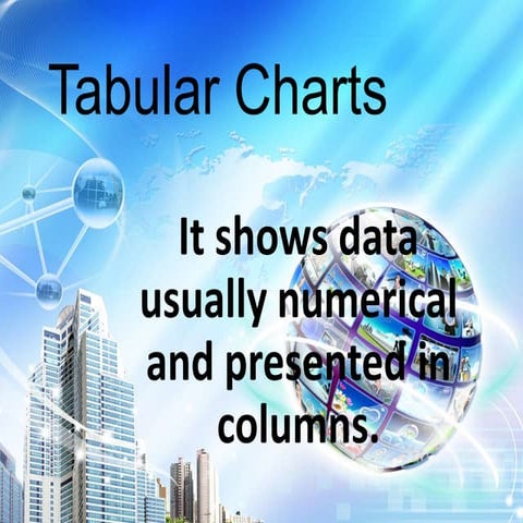 Tabular charts #27 | PPTX