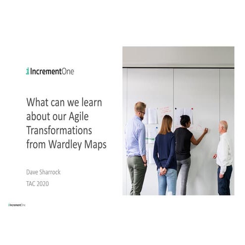 What can we learn about Agile Transformations from Wardley Maps