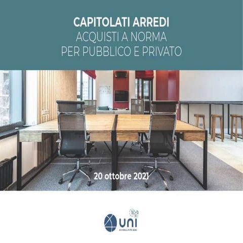CAPITOLATI ARREDI ACQUISTI A NORMA PER PUBBLICO E PRIVATO