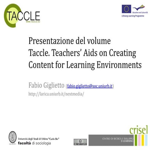 Introducing Taccle book