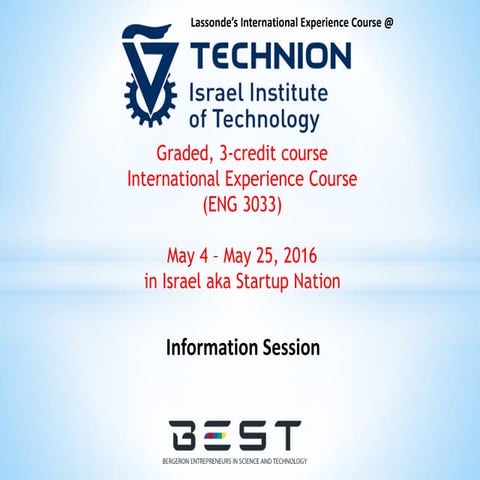 Technion info