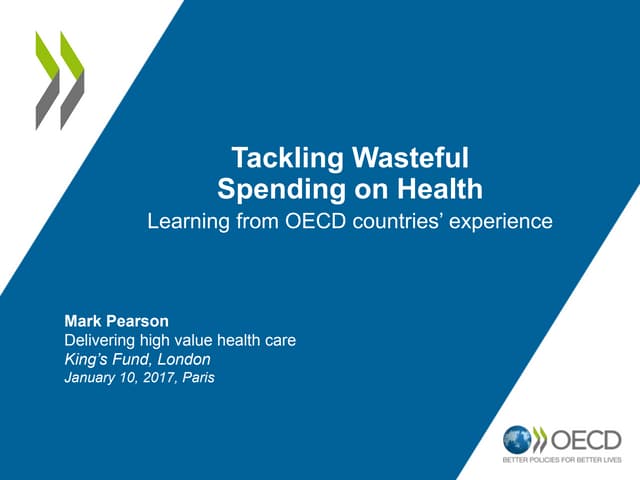 Tackling Wasteful Spending on Healt...