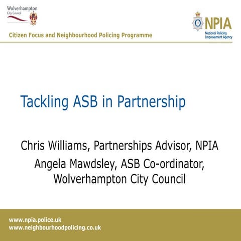 Anti social behaviour powerpoint (1) | PPT
