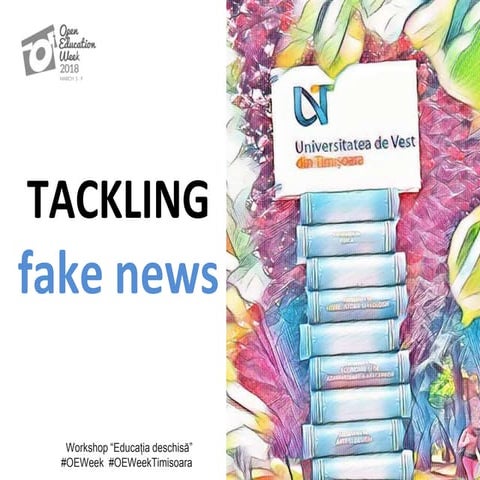 Tackling fake news   wut approach