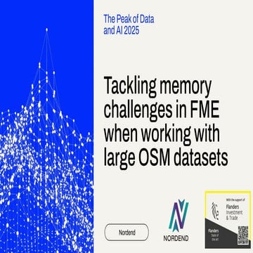 Tackling Memory Challenges in FME When Working with Large OpenStreetMap Datasets