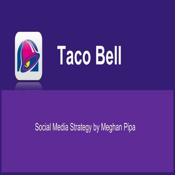 Taco bell | PDF