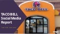 Taco Bell Social Media Report for Q4 2015