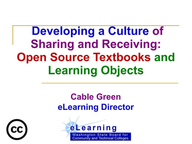 OER @ TCC (4-17-09)